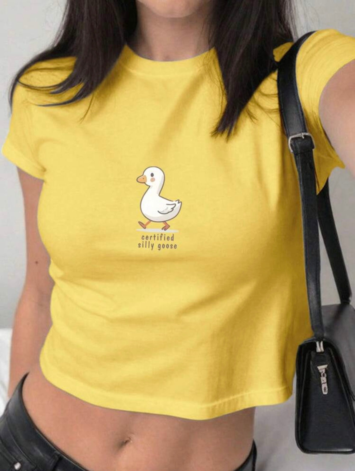 Cropped Y2K Fitted | Summer Tee | Casual Crop |
