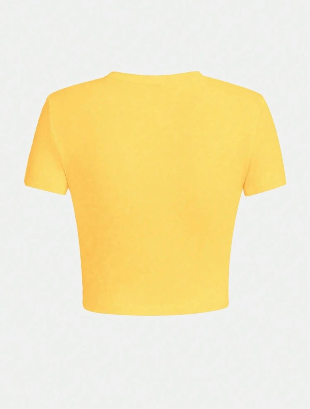 Cropped Y2K Fitted | Summer Tee | Casual Crop |