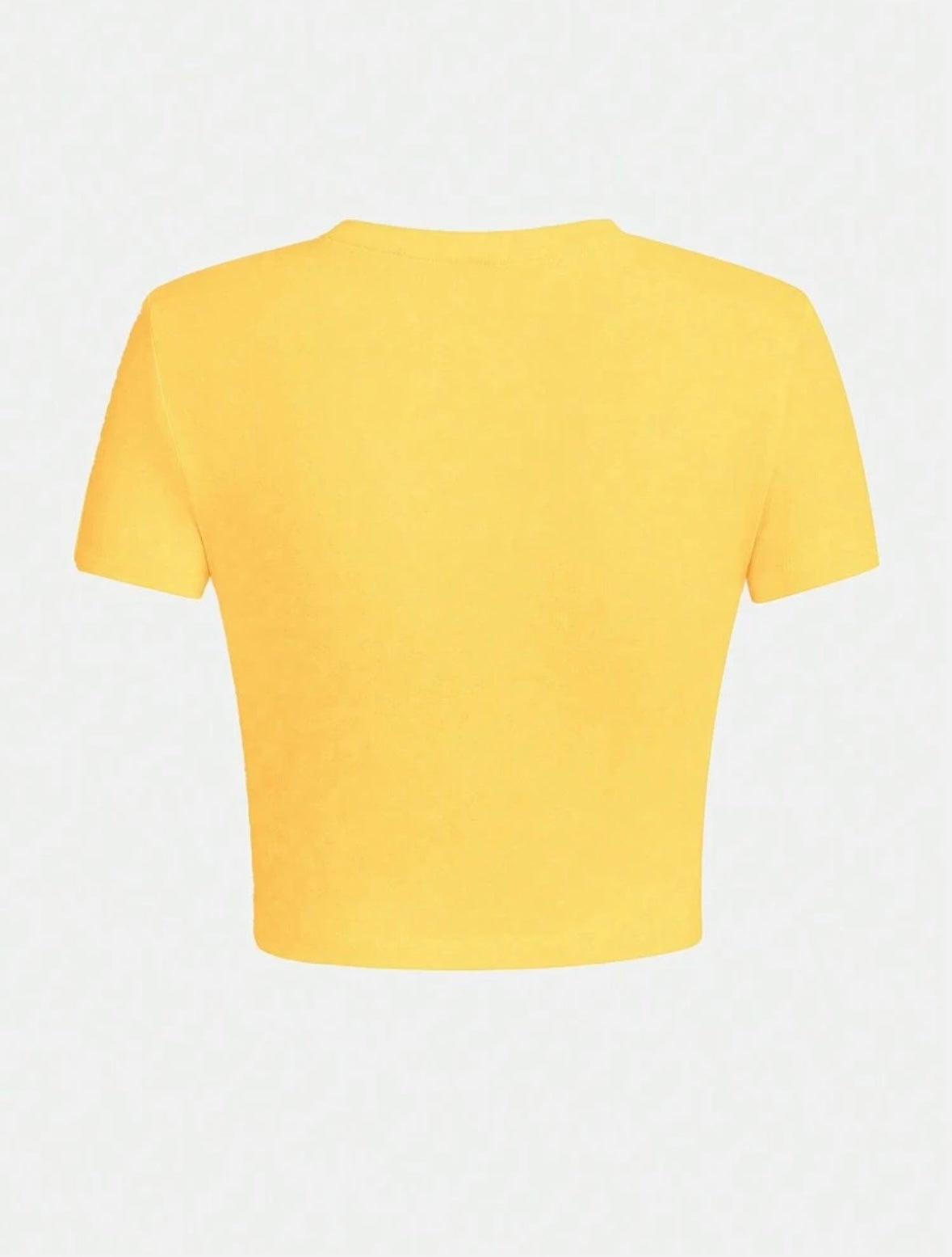 Cropped Y2K Fitted | Summer Tee | Casual Crop |