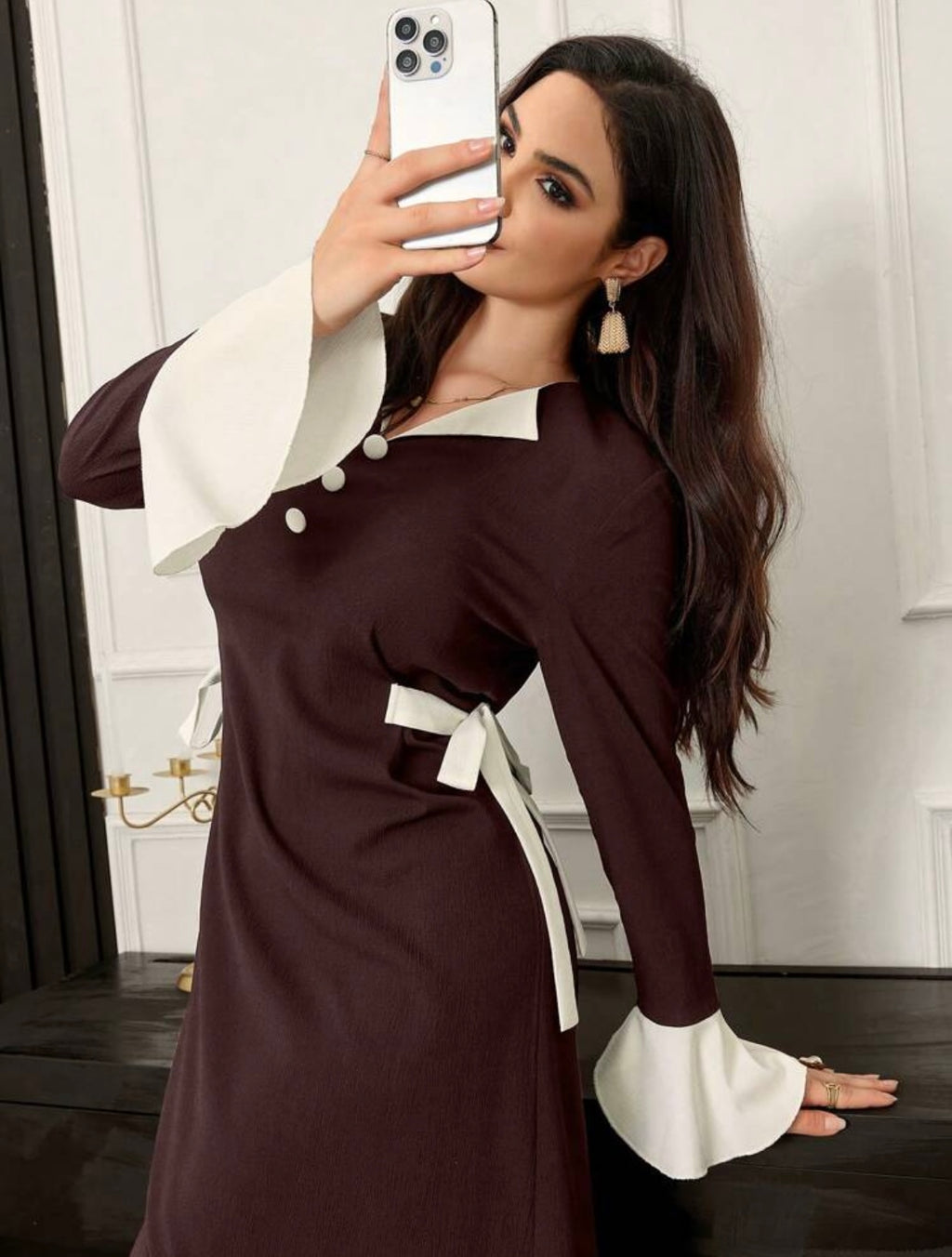 Elegant Long Sleeve | Modest | A Line Maxi Length Dresses