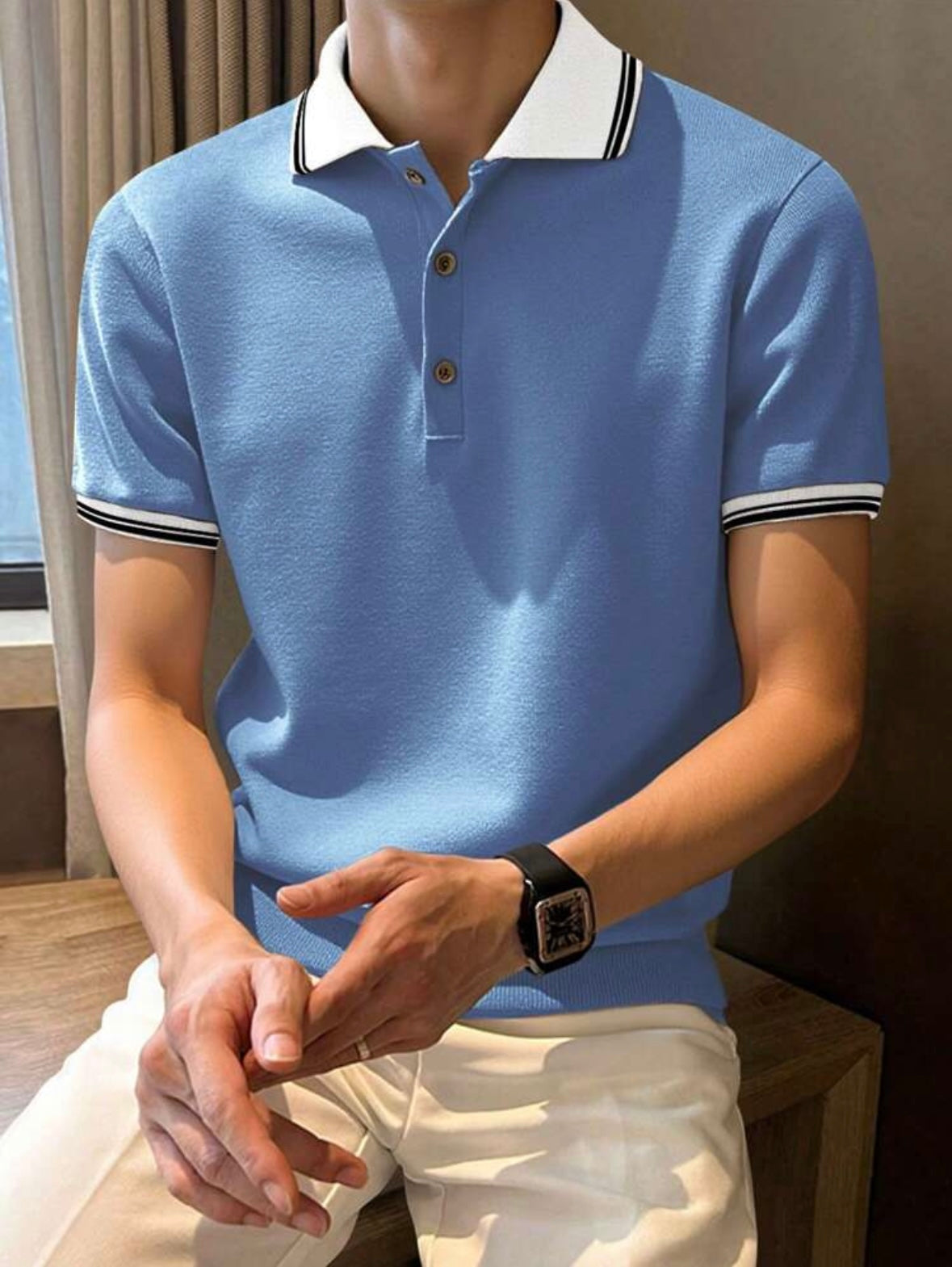 Men's Knit Top |Summer Polo |Tshirts