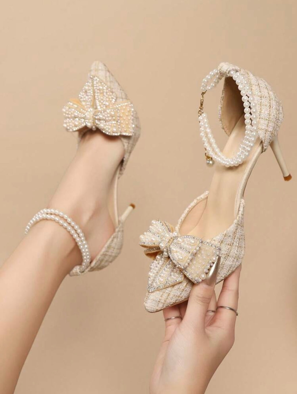 High Heel | Pointed Toe | French style sandals