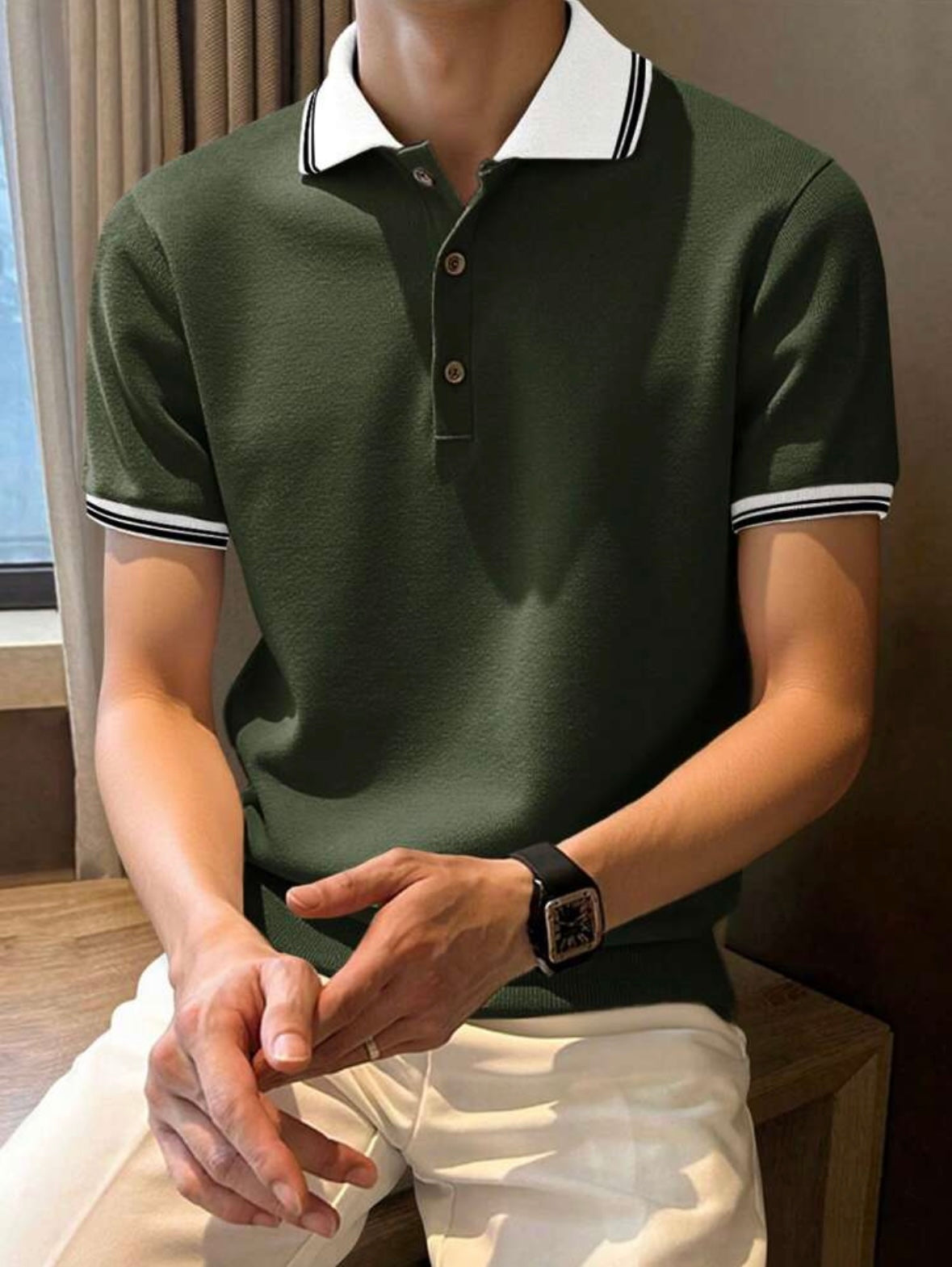 Men's Knit Top |Summer Polo |Tshirts