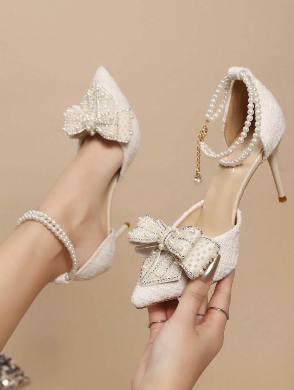 High Heel | Pointed Toe | French style sandals