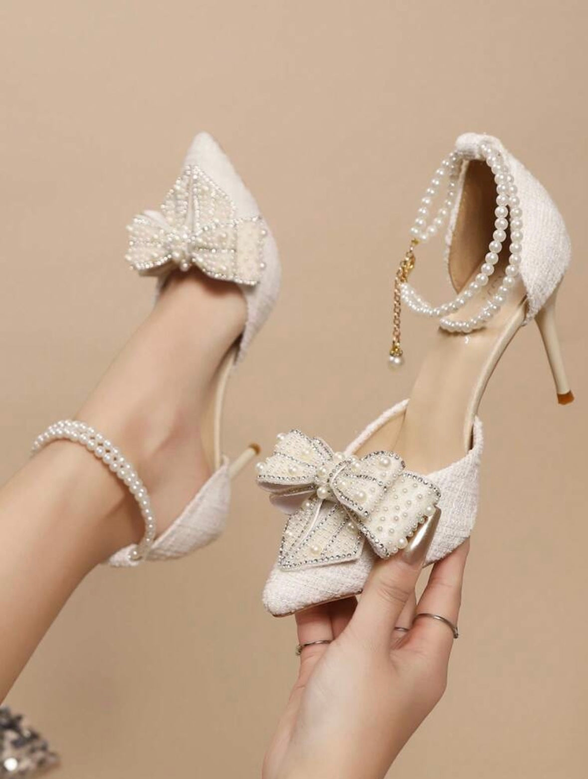 High Heel | Pointed Toe | French style sandals