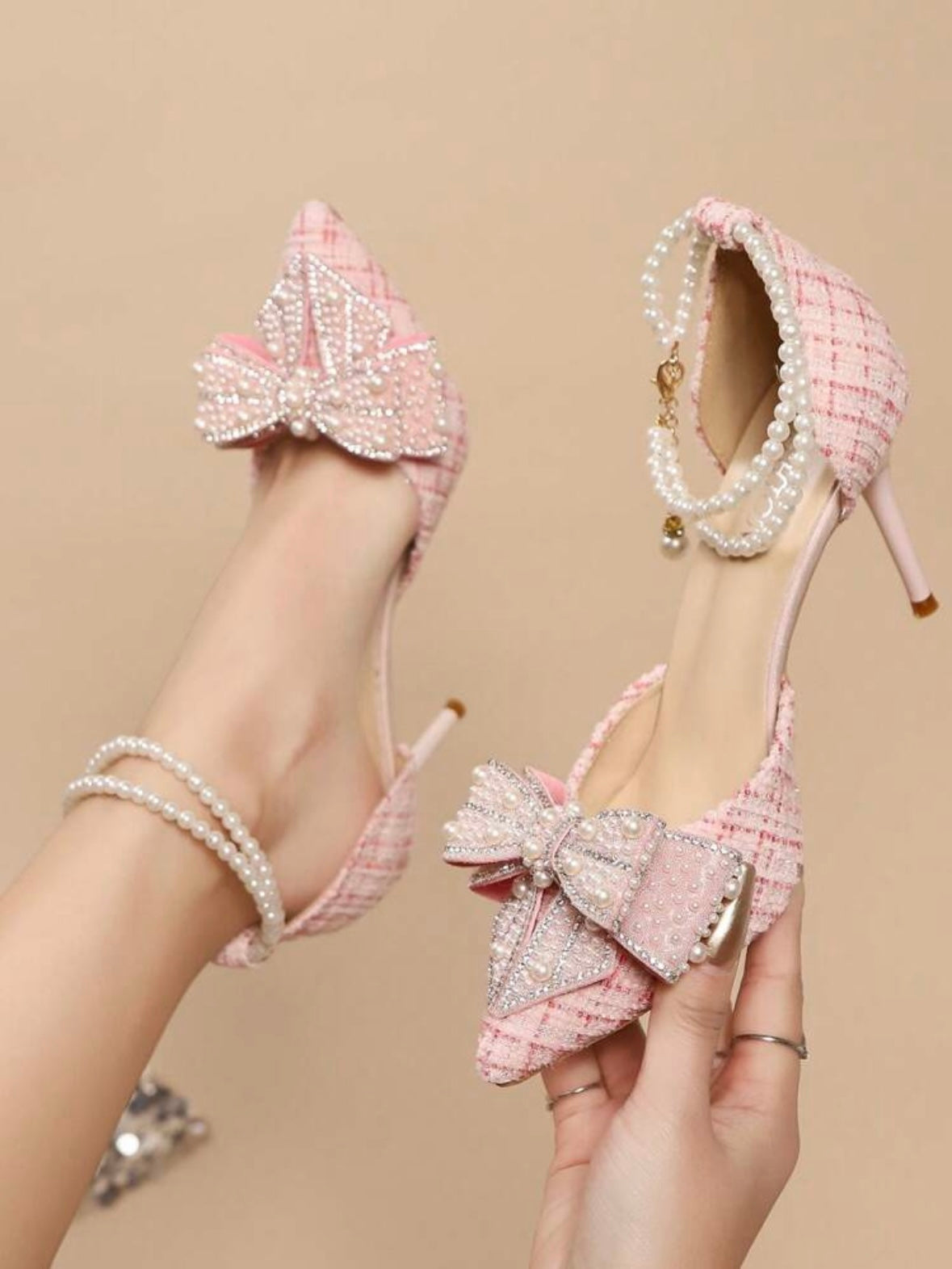 High Heel | Pointed Toe | French style sandals
