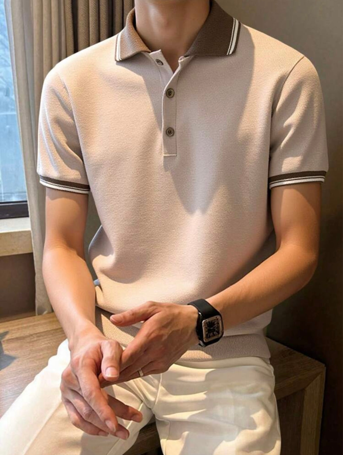 Men's Knit Top |Summer Polo |Tshirts