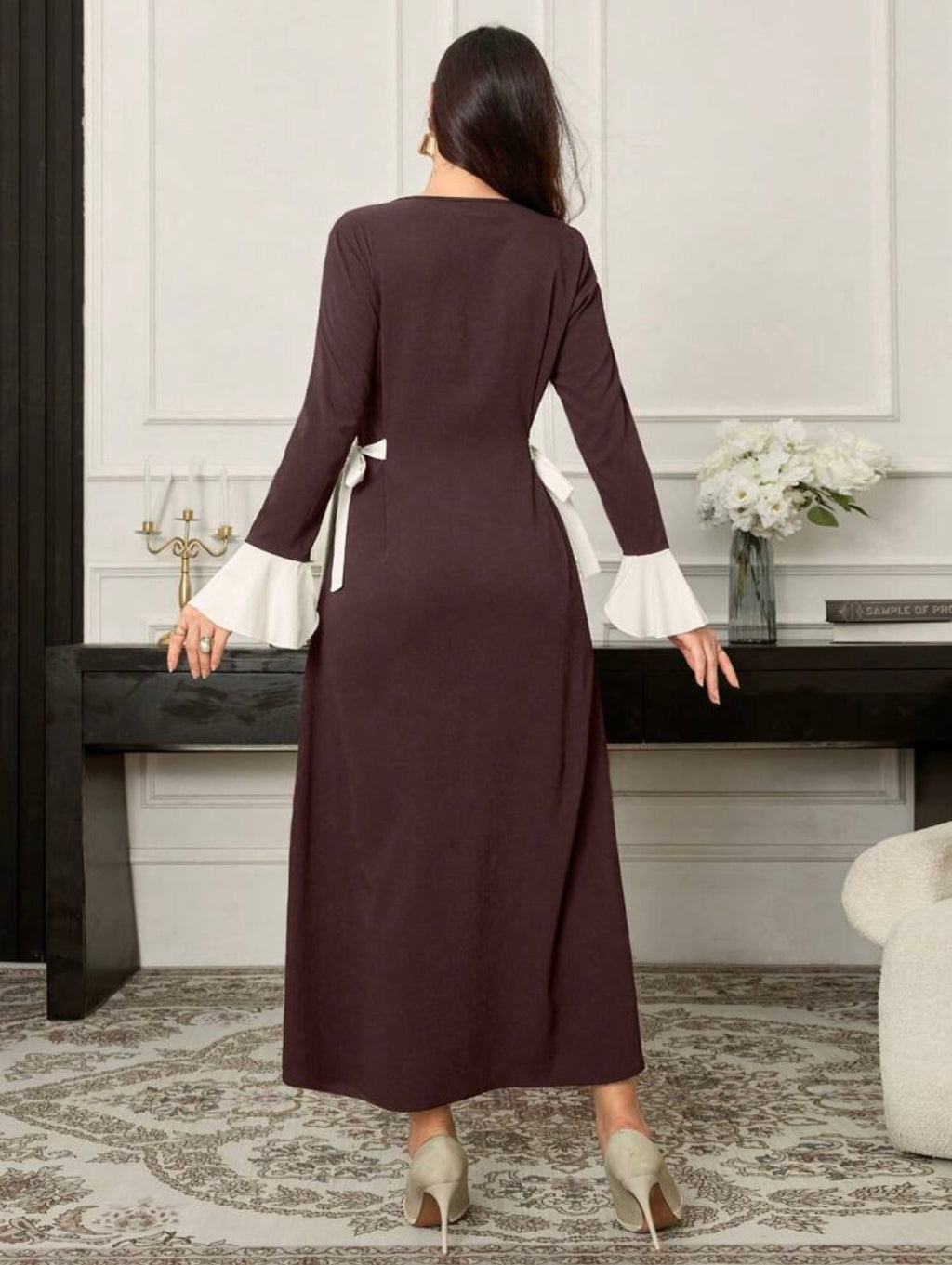 Elegant Long Sleeve | Modest | A Line Maxi Length Dresses